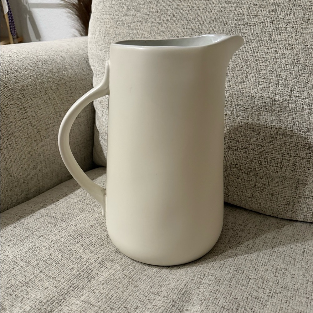 Hearth & Hand Pitcher 108 oz Large Matte Stoneware Pitcher Sour